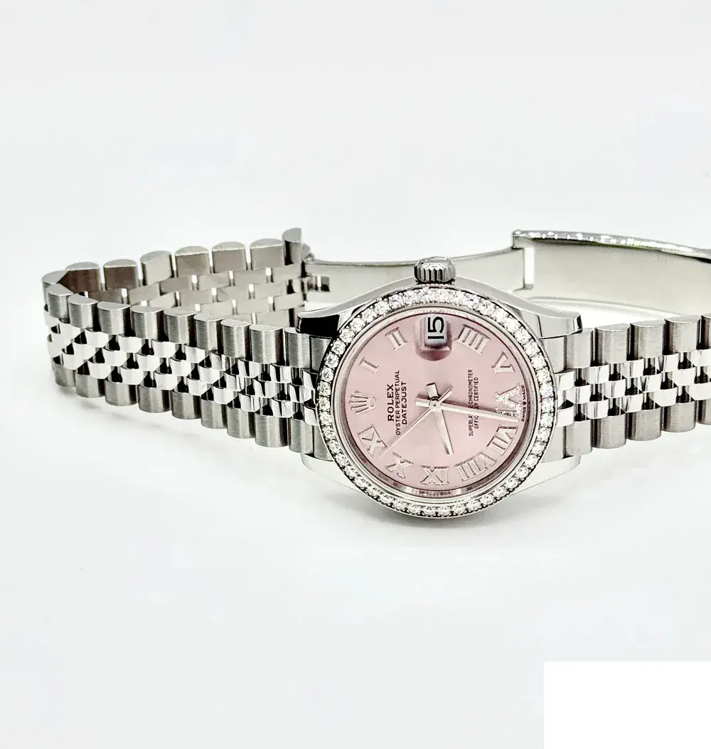 Datejust 278384RBR japanese automatic replica 31mm — wrist shot