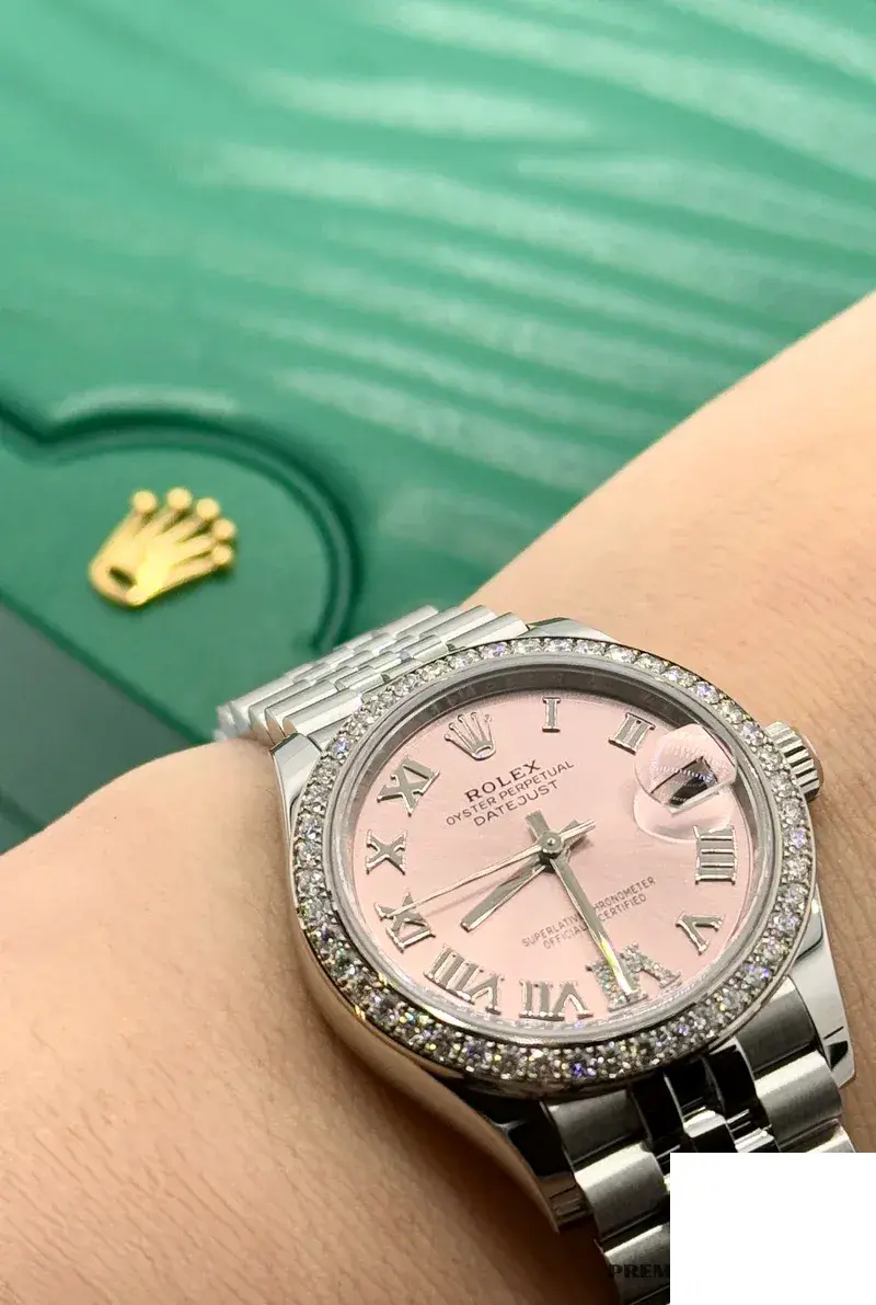 Rolex Datejust 278384RBR replica — bracelet detail