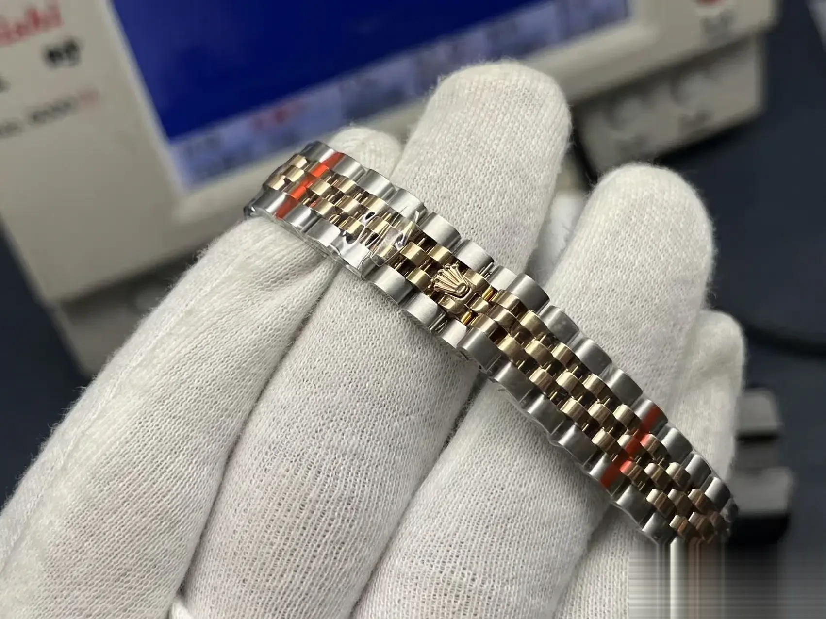 Rolex Datejust 279171 miyota replica 28mm — wrist shot