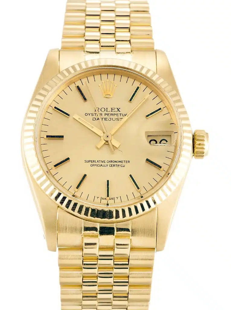 Datejust 6827 japanese automatic replica 30mm — dial close-up