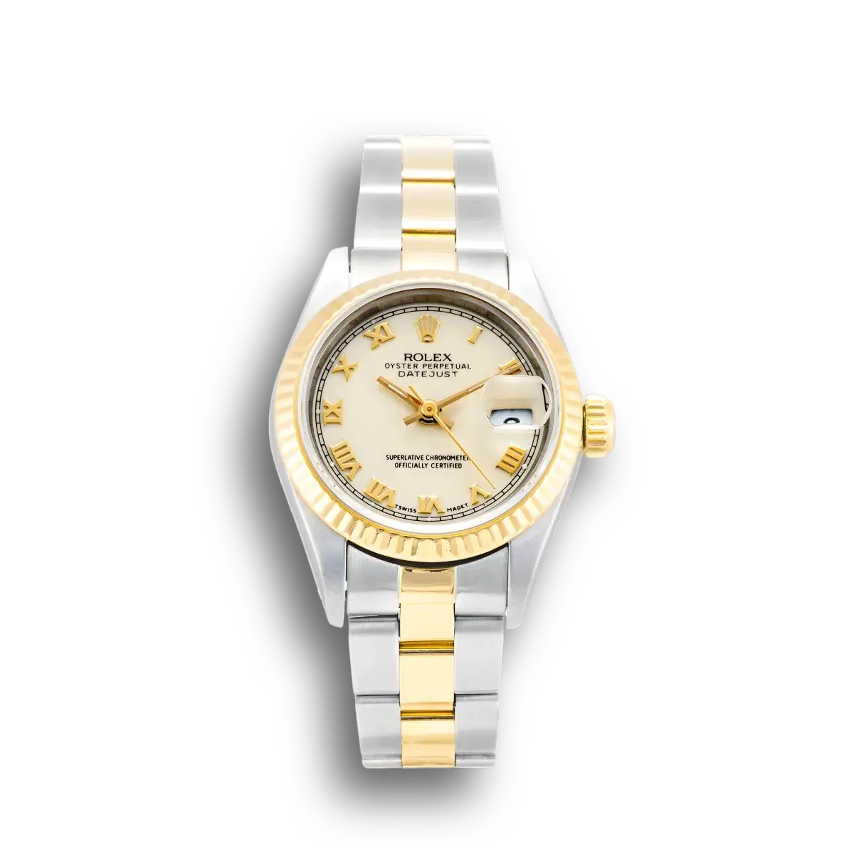 Rolex Datejust 69173 - 26mm Gold Dial Two-Tone replica watch