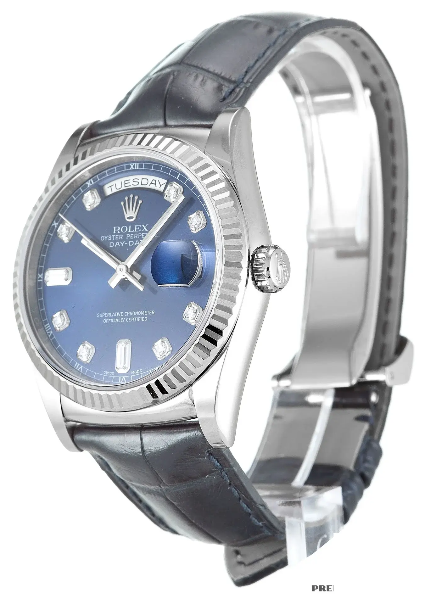 Rolex Day-Date 118139 replica — side profile