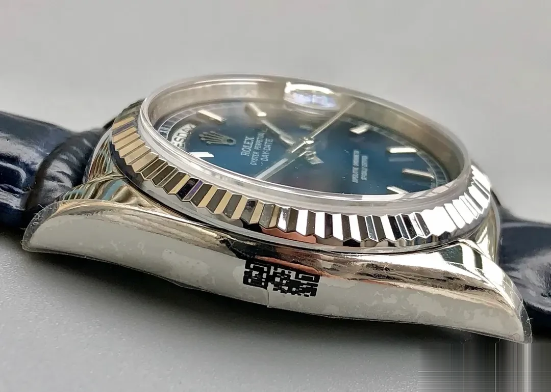 Rolex Day-Date 118139HR replica 36mm — wrist shot