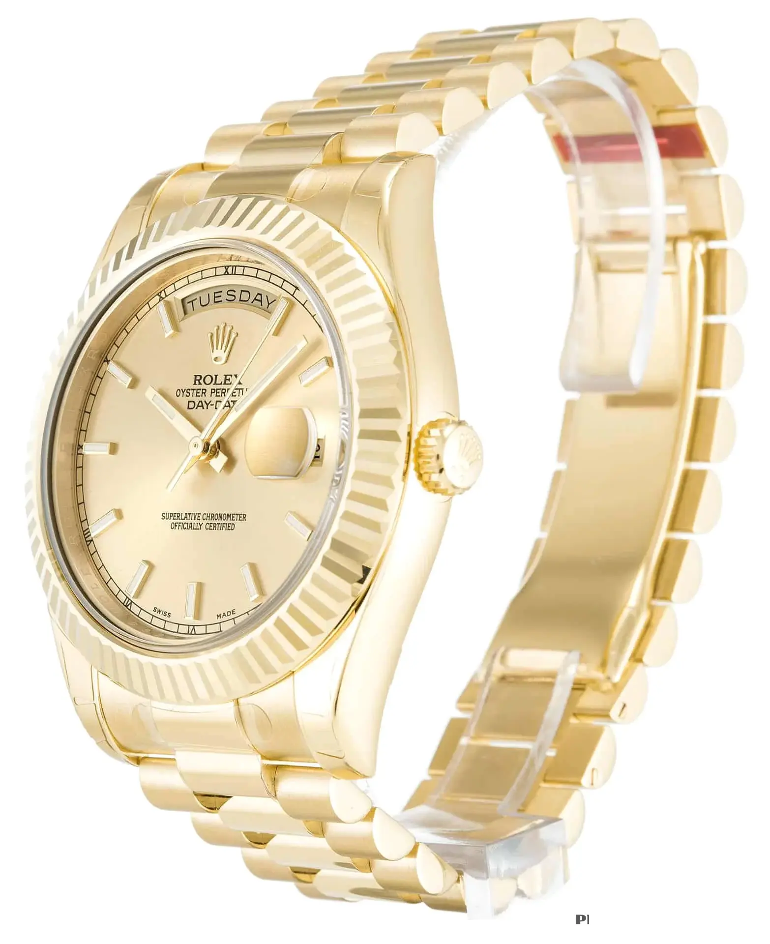 Day-Date 218238 japanese automatic replica — side profile