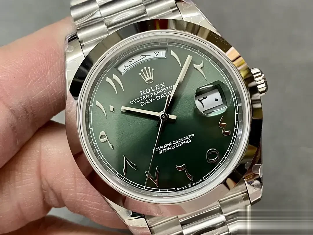 Rolex Day-Date 228206 replica 40mm — wrist shot