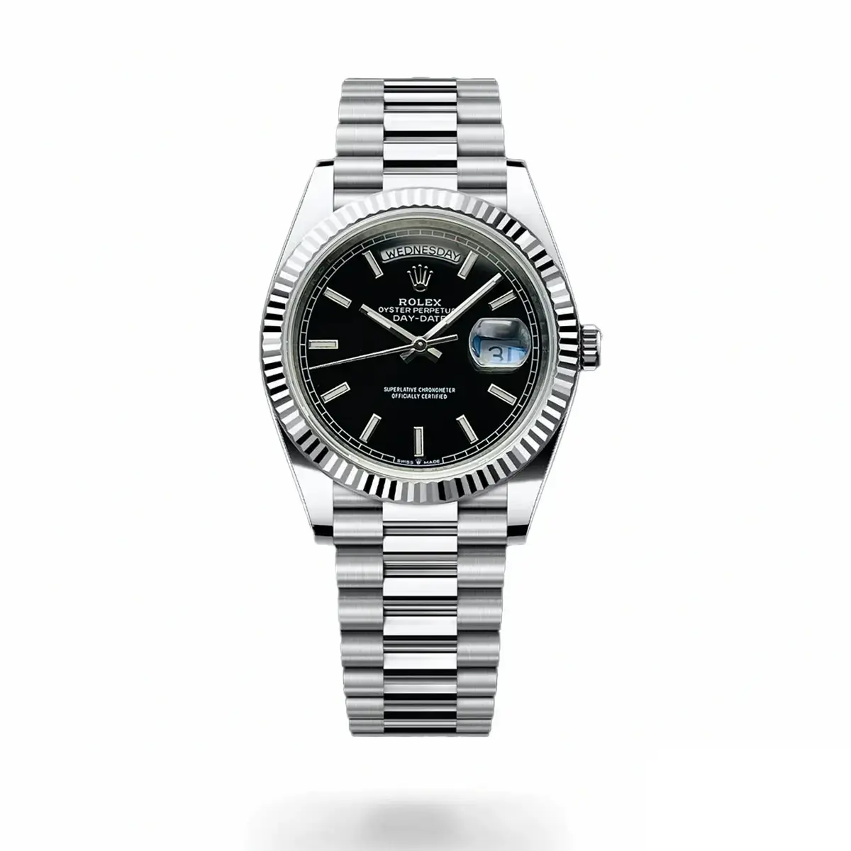 Rolex Day-Date 228236 40mm Black Dial replica watch