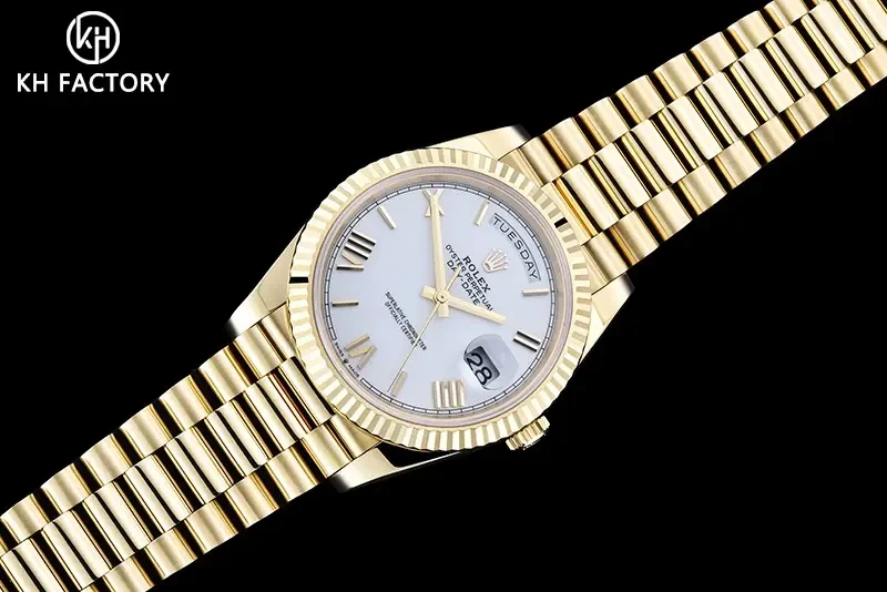 Day-Date 228238 japanese automatic replica 40mm — bezel macro
