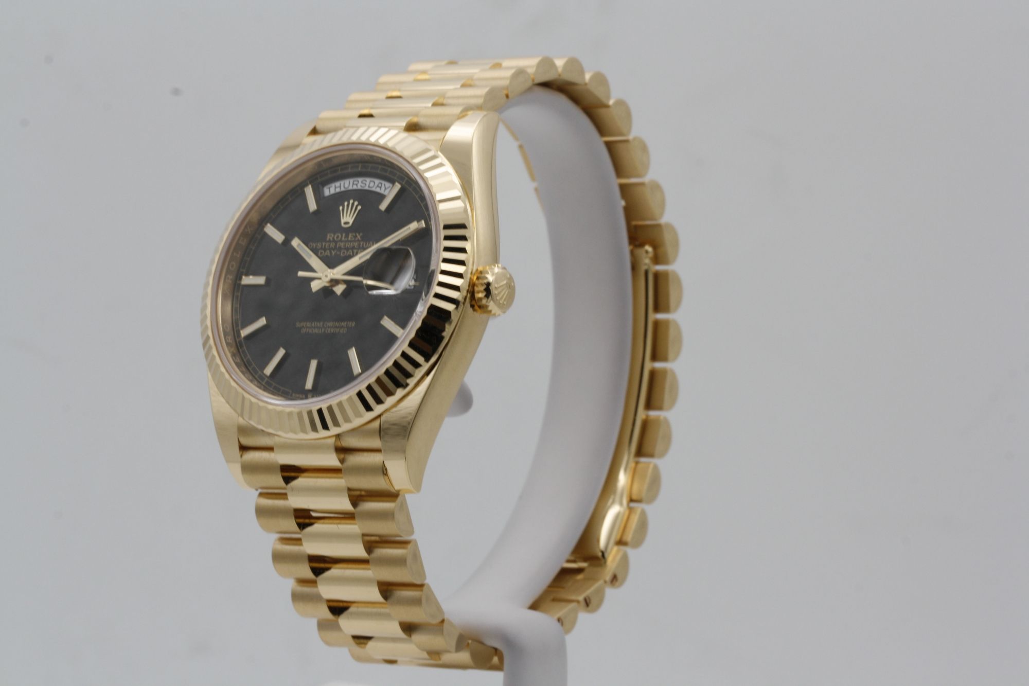 Rolex Day-Date 228238 rolex clone 40mm — dial close-up