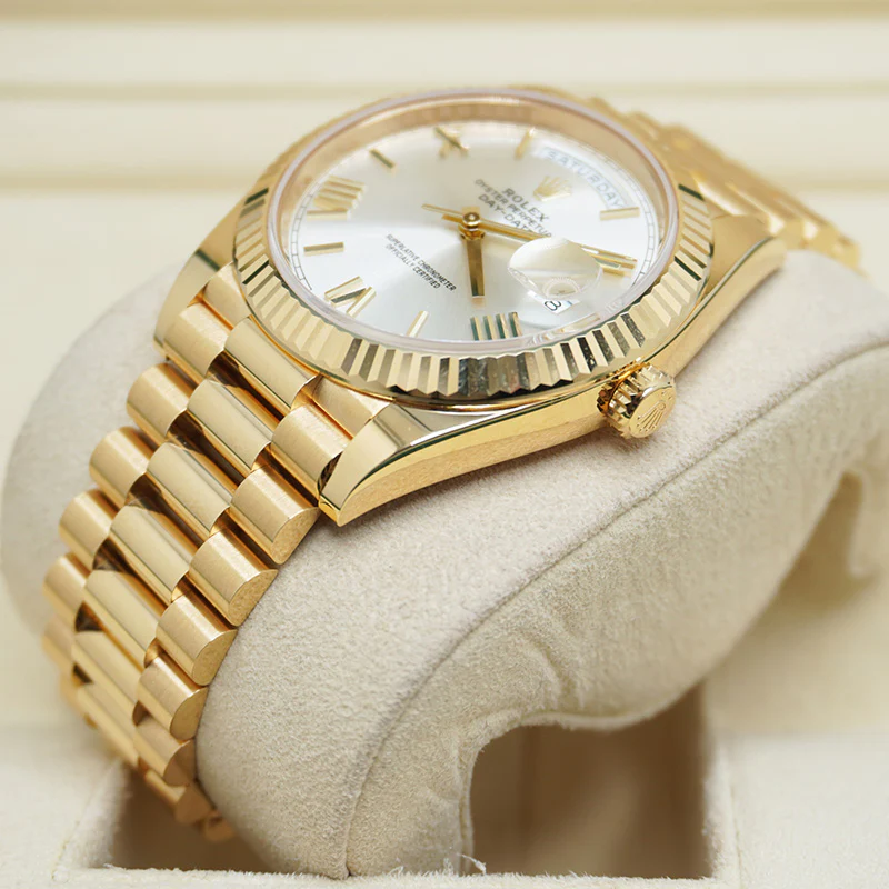 Day-Date 228238 rolex copy — side profile