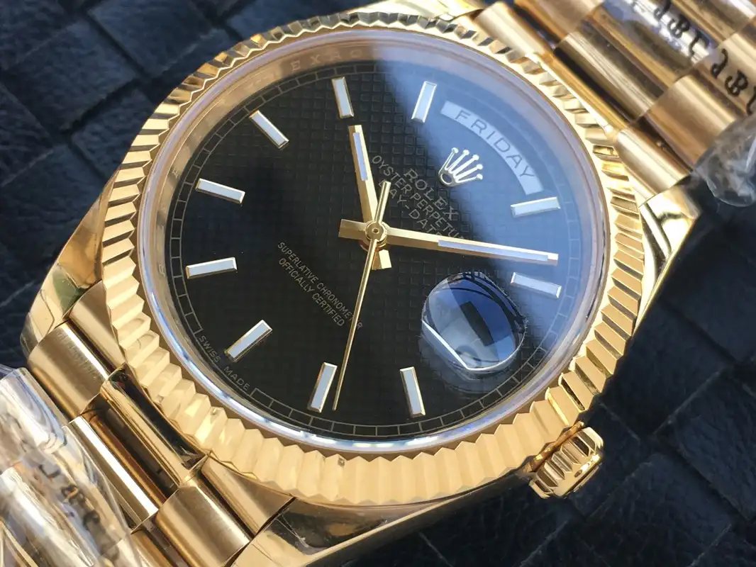 Day-Date 41985 rolex copy 36mm — wrist shot