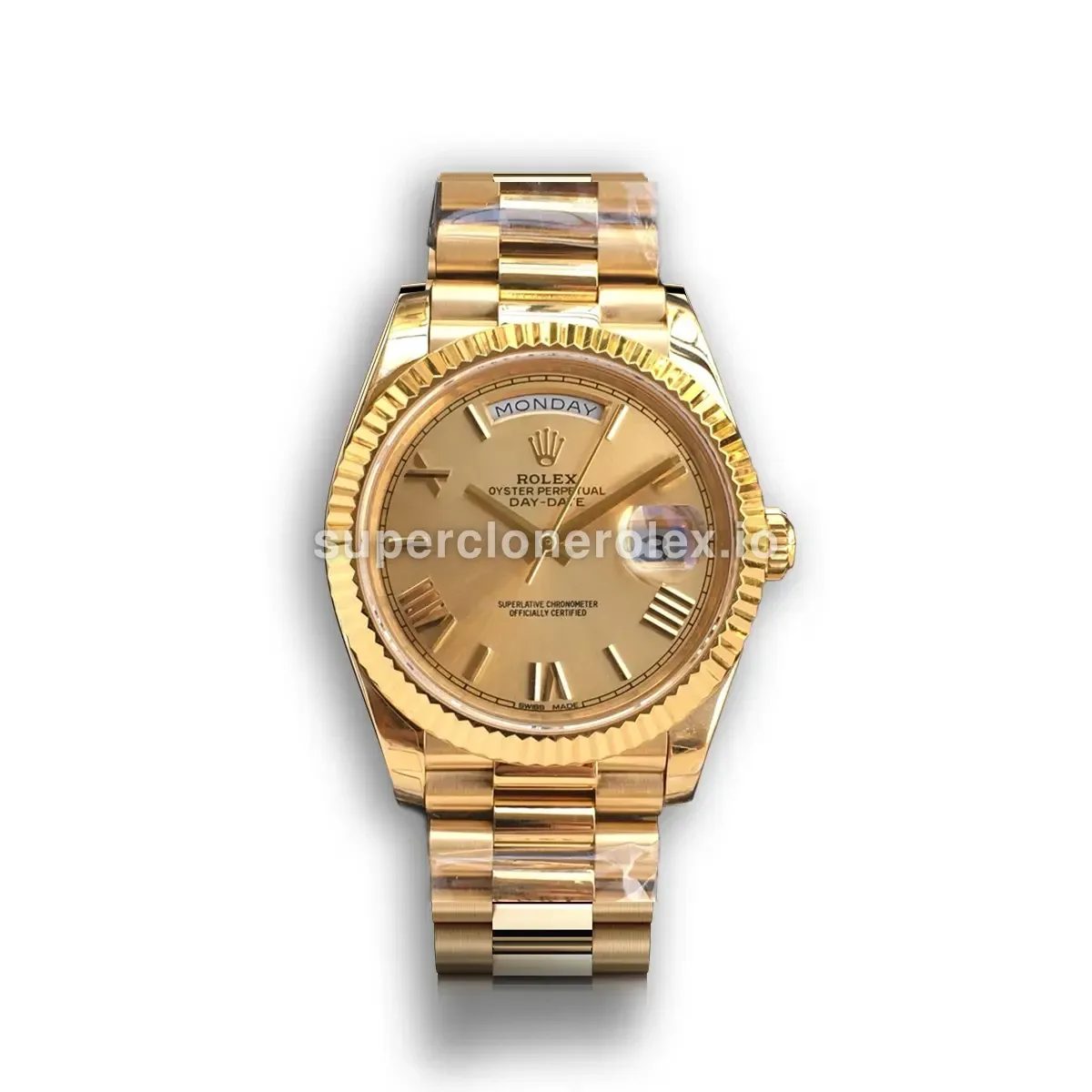 Rolex Day-Date 228238 Champagne Dial Watch replica watch