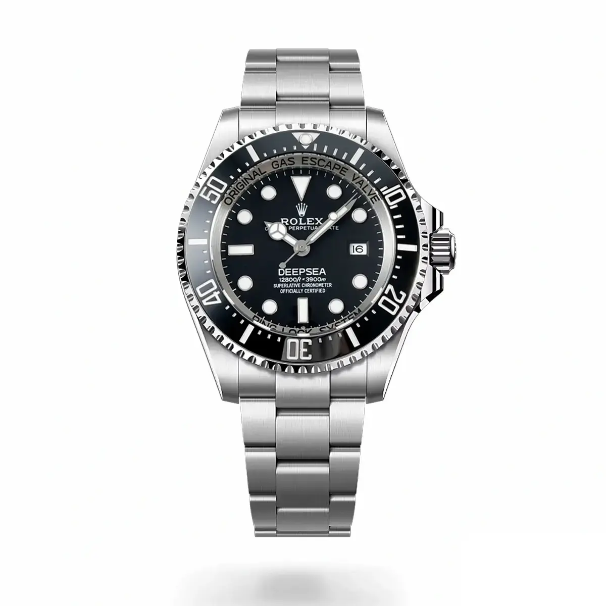 Rolex Deepsea 116660 rolex clone black dial — front view