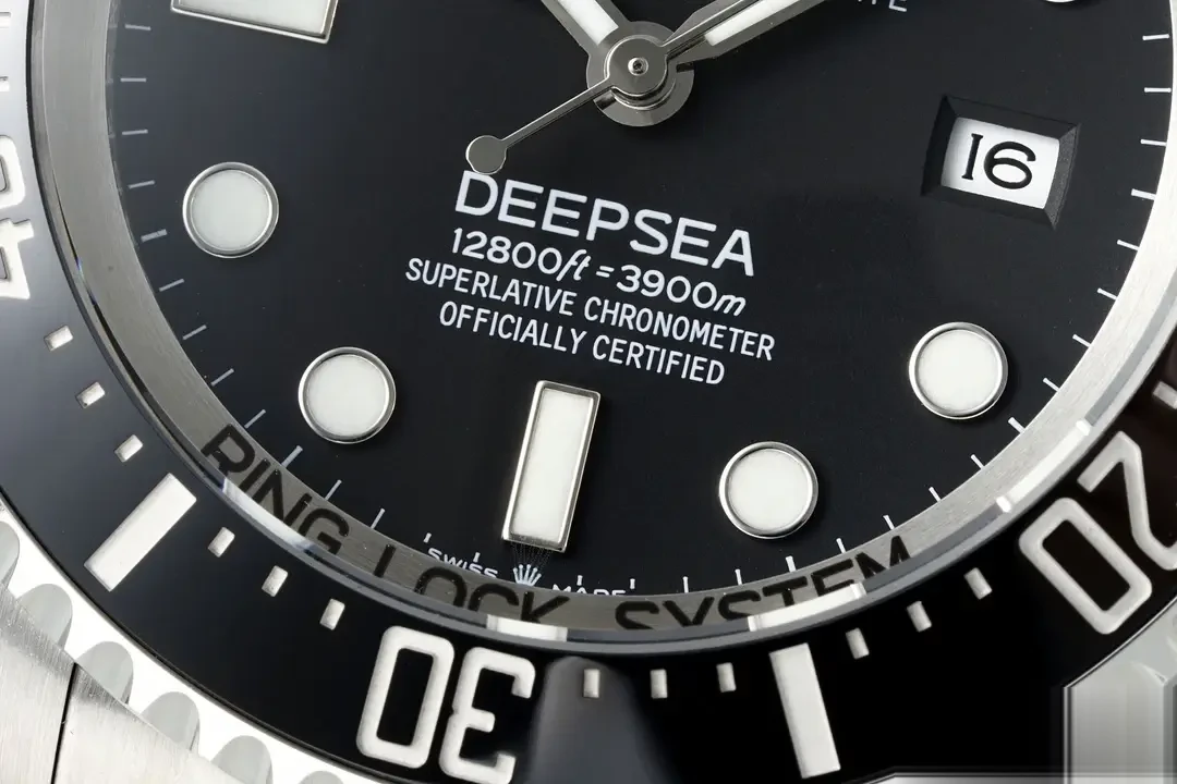 Rolex Deepsea 116660 replica 44mm — wrist shot