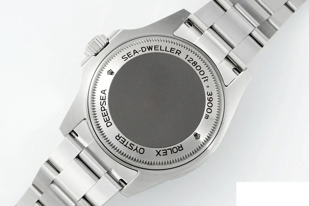 Rolex Deepsea 126660 miyota replica 40mm — crown and case detail
