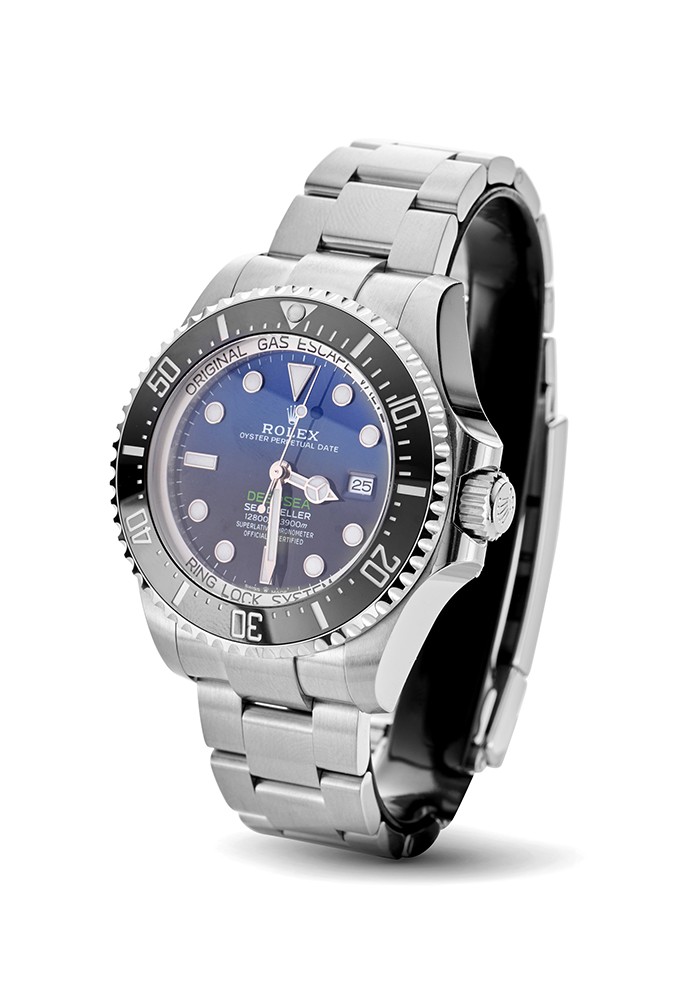 Rolex Deepsea 116660 James Cameron replica 44mm — dial close-up
