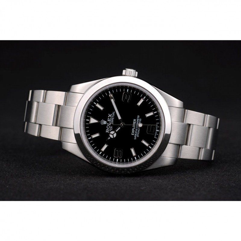 Rolex Explorer 42002 replica 39mm — wrist shot