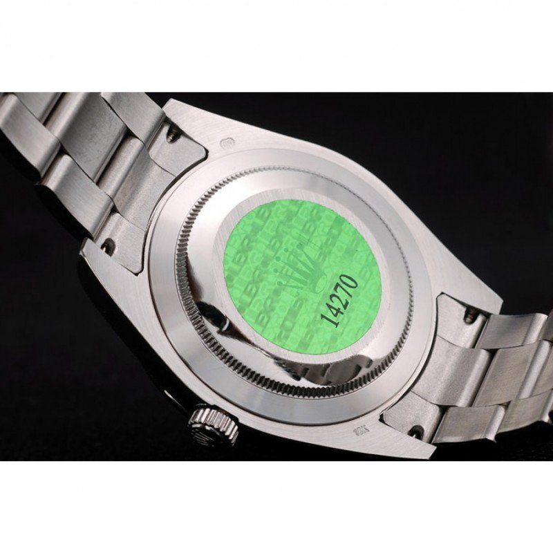 Rolex Explorer 42002 miyota replica — lume shot