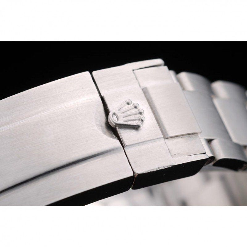Explorer 42002 japanese automatic replica black dial — angled view