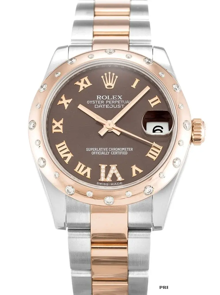 Rolex Lady-Datejust 178341 miyota replica 31mm — dial close-up