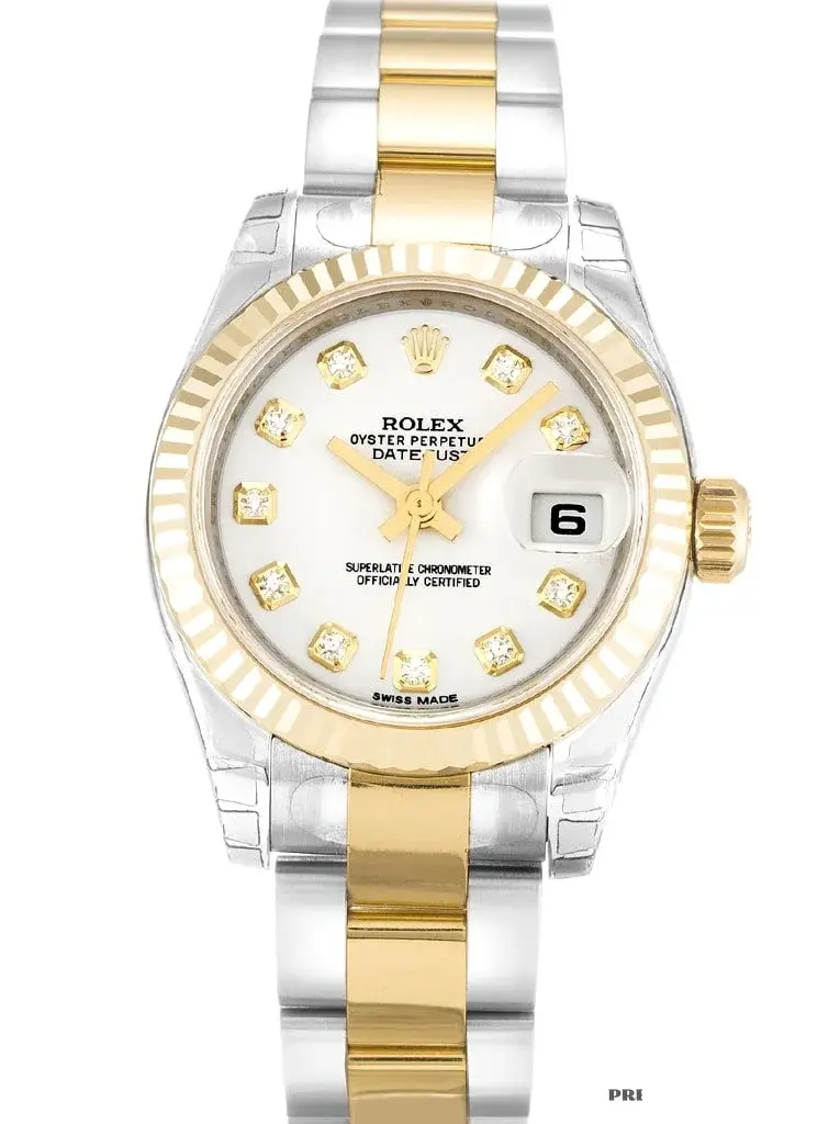 Lady-Datejust 179173 rolex copy 26mm — dial close-up