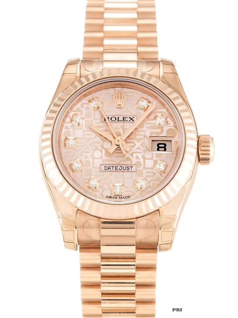 Lady-Datejust 179175 rolex replica 26mm — dial close-up