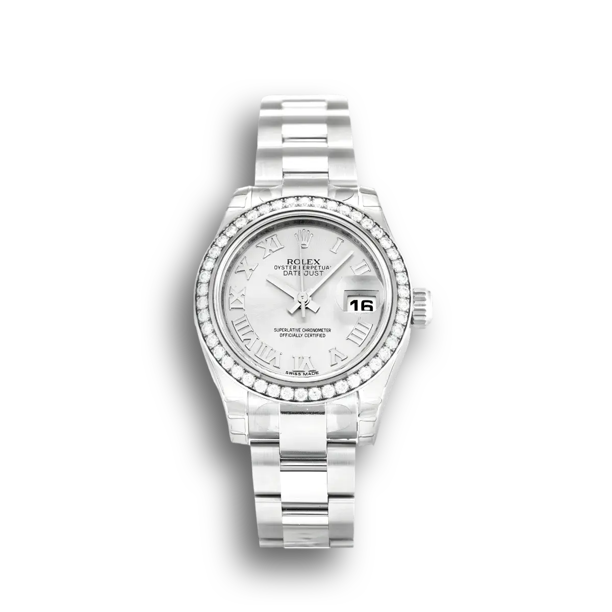 Rolex Lady Datejust 26mm Silver Dial 179384 replica watch
