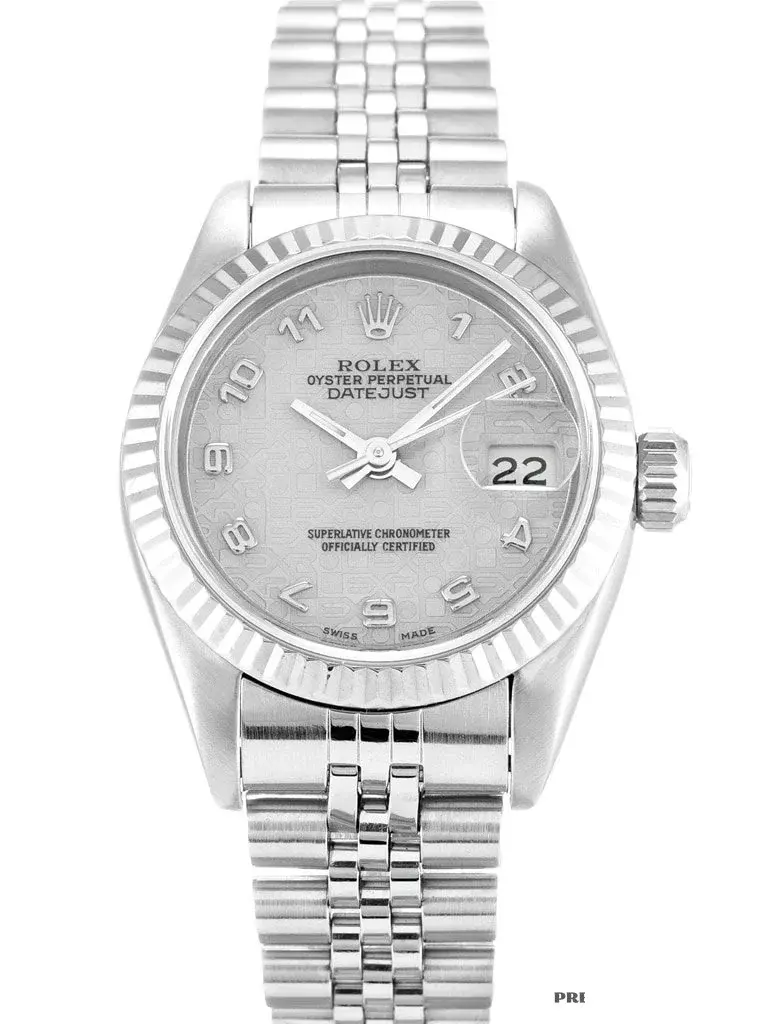 Rolex Lady-Datejust 69174 replica 26mm — dial close-up