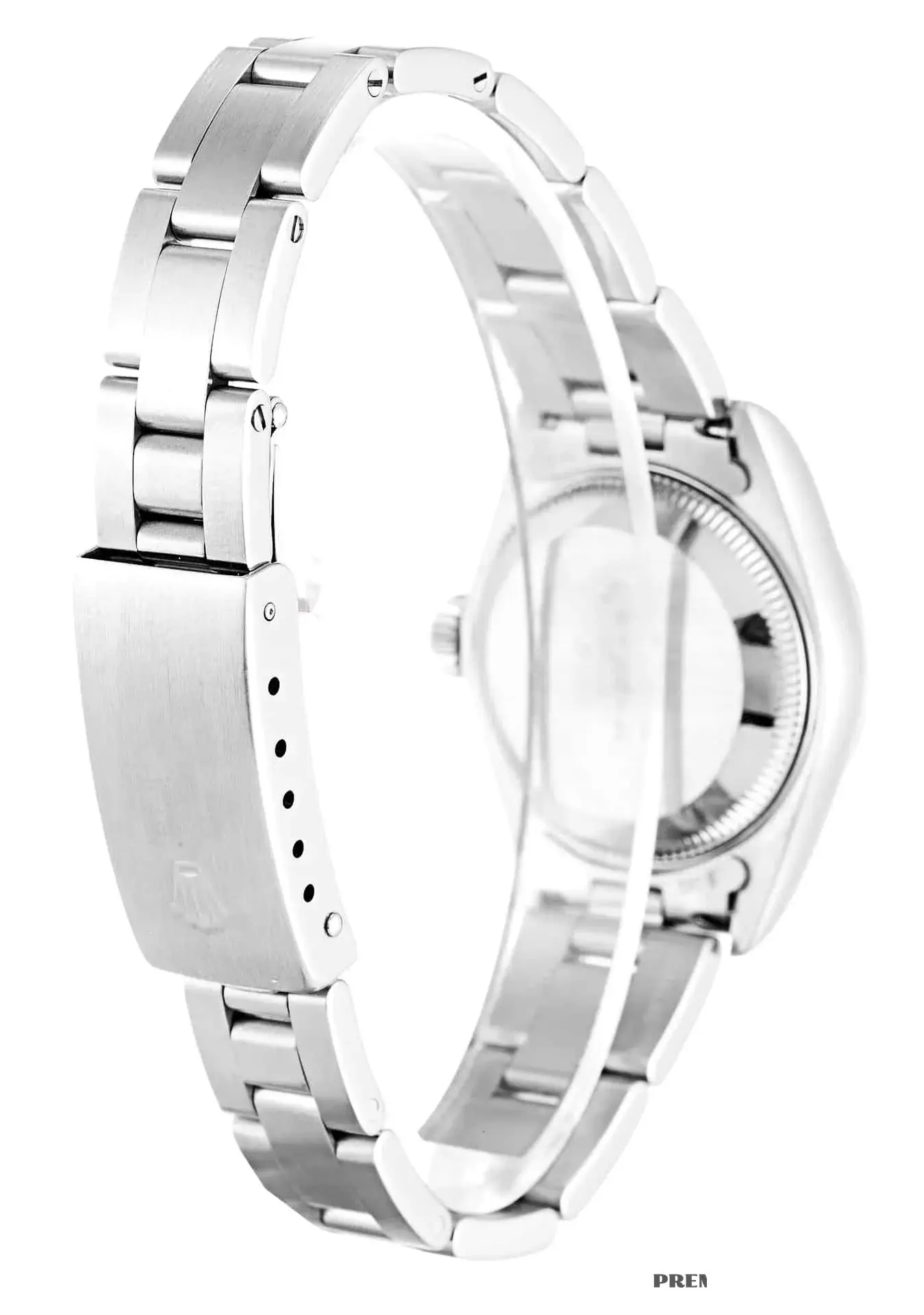 Rolex Lady-Datejust 79160 rolex clone white dial — caseback detail
