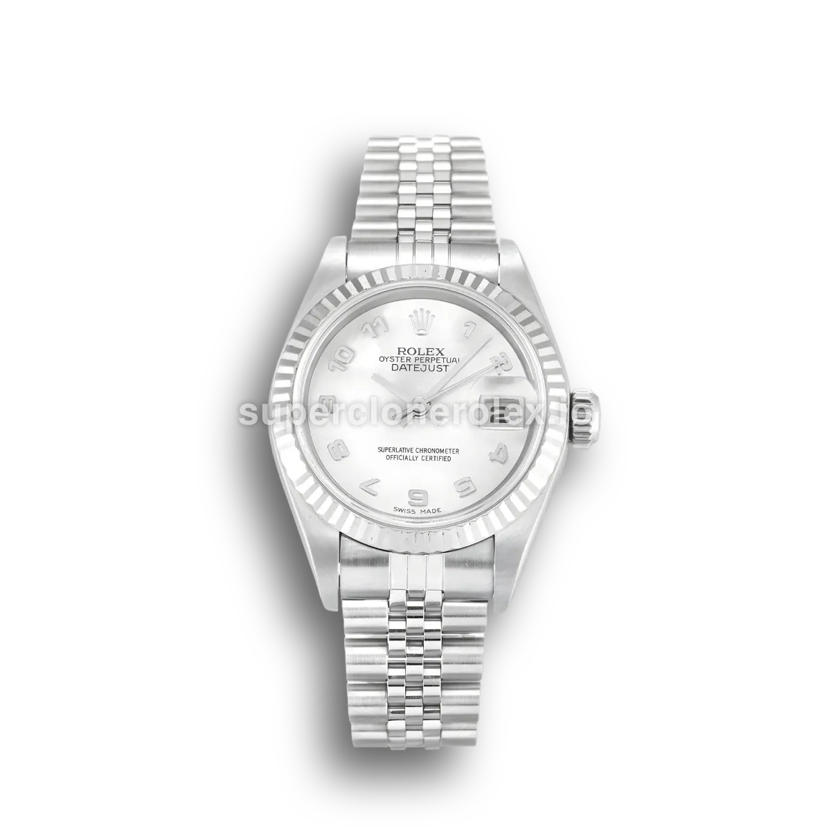 Rolex Lady-Datejust 79174 White Mother of Pearl 26mm Steel replica watch