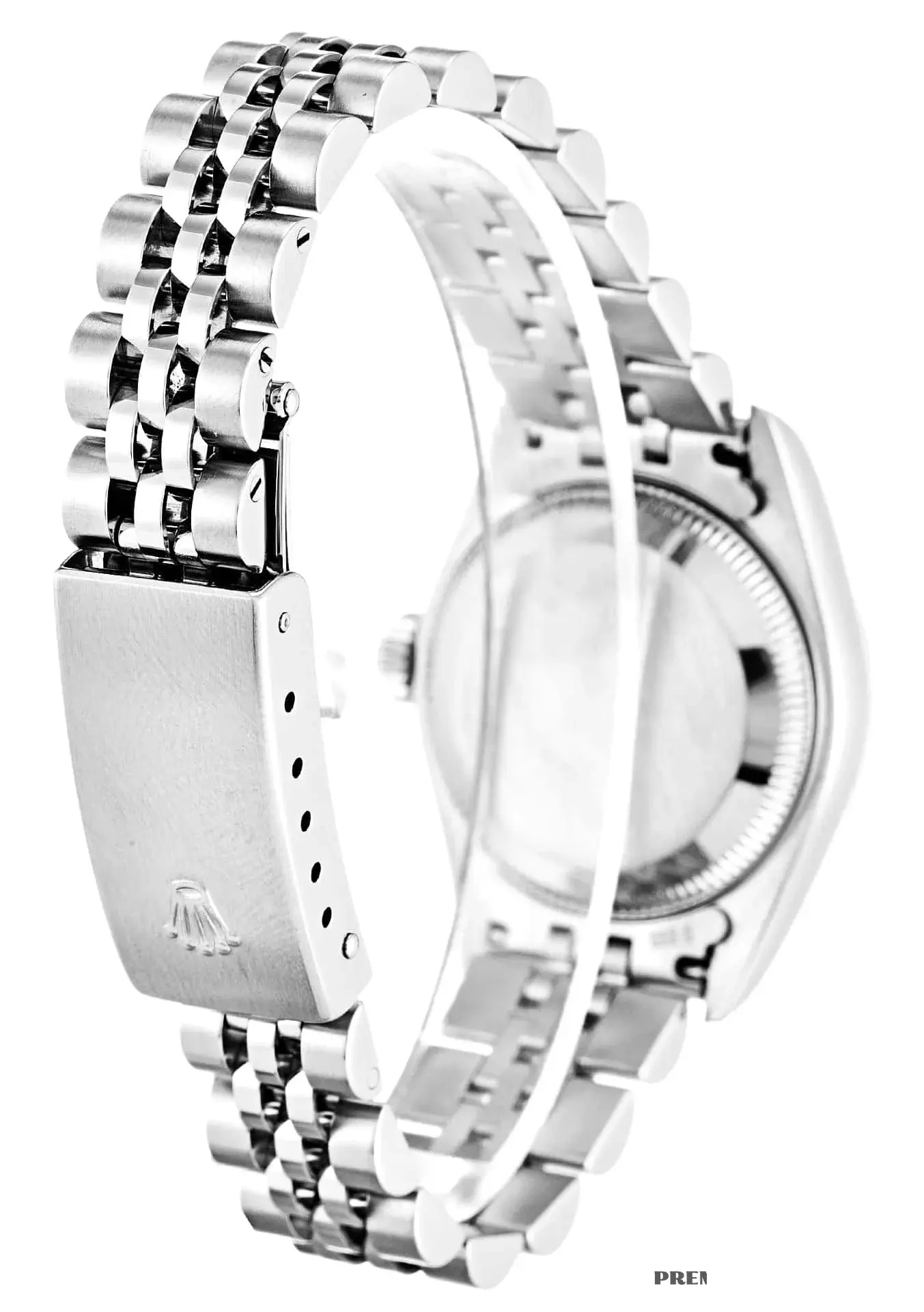 Lady-Datejust 79190 japanese automatic replica blue dial — caseback detail