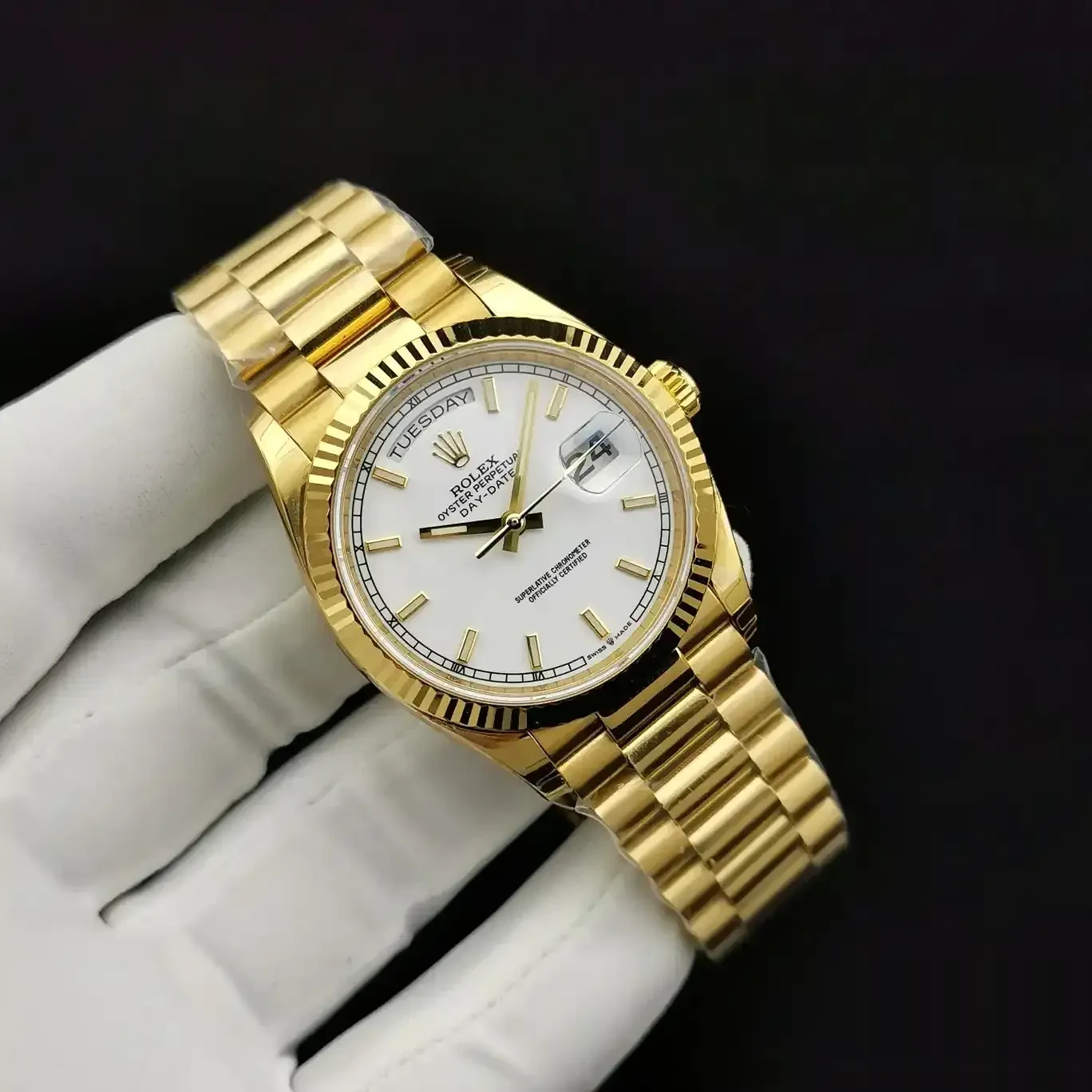 Rolex Milgauss 116610 miyota replica — bracelet detail