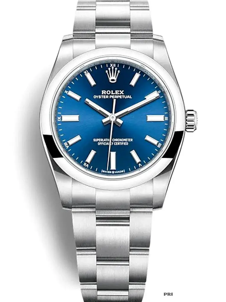 Oyster Perpetual 124200 rolex replica 34mm — dial close-up