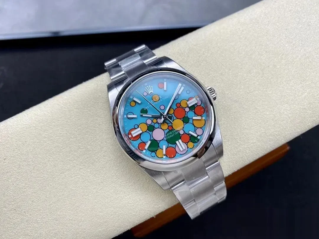 Rolex Oyster Perpetual 124300 miyota replica 41mm — wrist shot