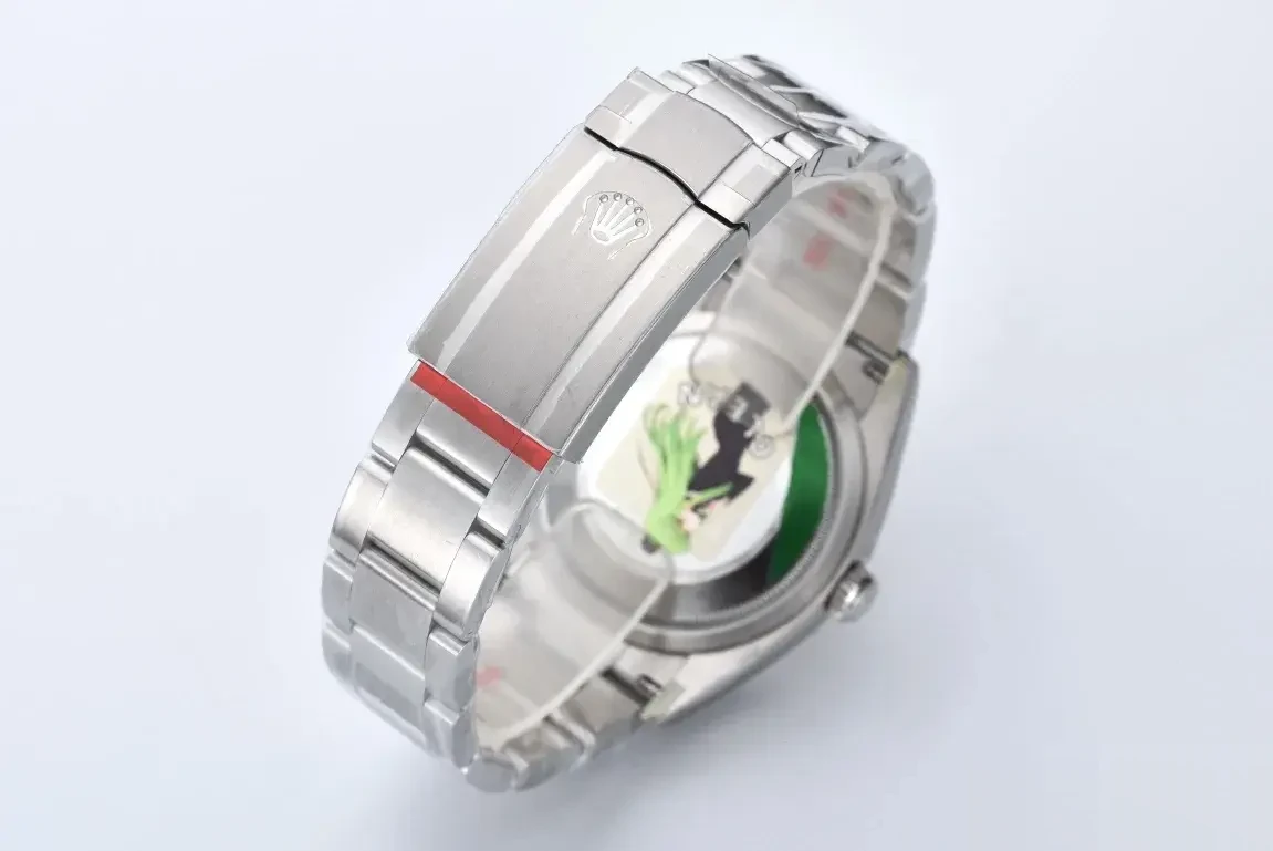 Rolex Oyster Perpetual 126000 miyota replica 36mm — caseback detail