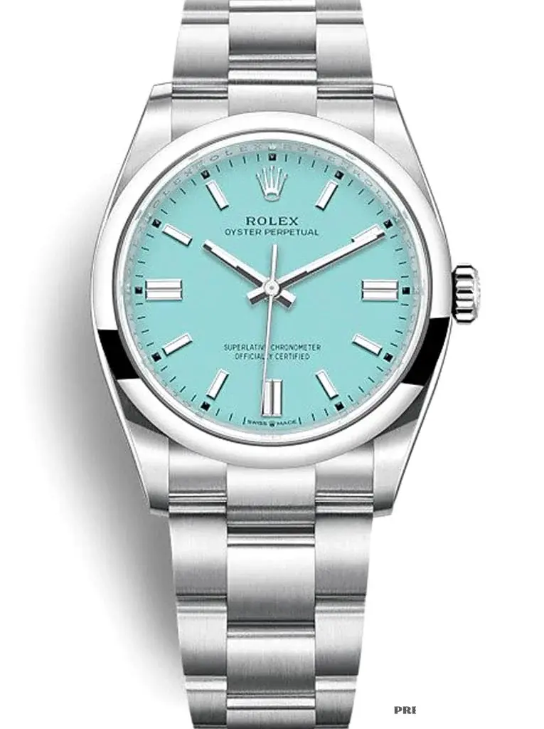 Oyster Perpetual 126000 rolex replica 36mm — dial close-up