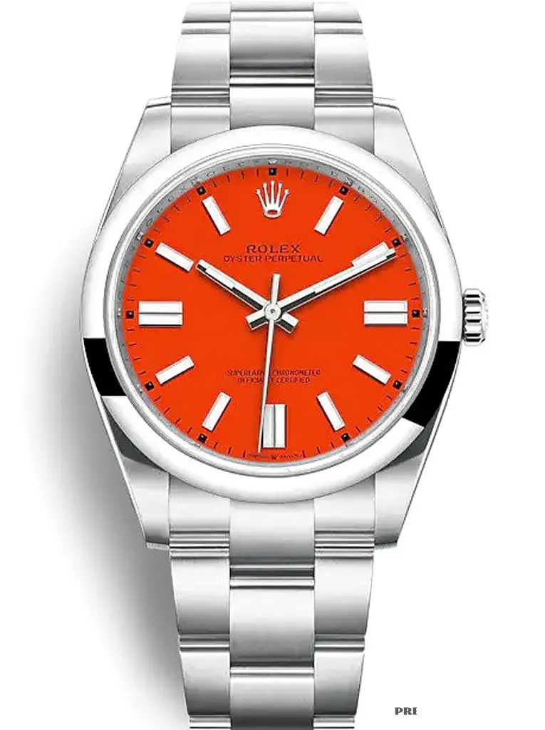 Rolex Oyster Perpetual 126000 rolex clone 36mm — dial close-up
