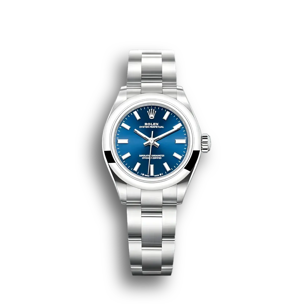 Rolex Oyster Perpetual Lady 28mm Blue Dial 276200 replica watch