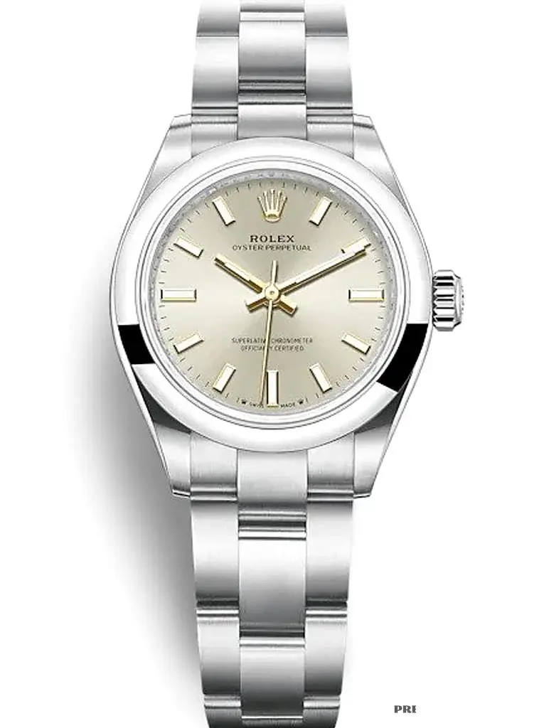 Rolex Oyster Perpetual 276200 miyota replica 28mm — dial close-up