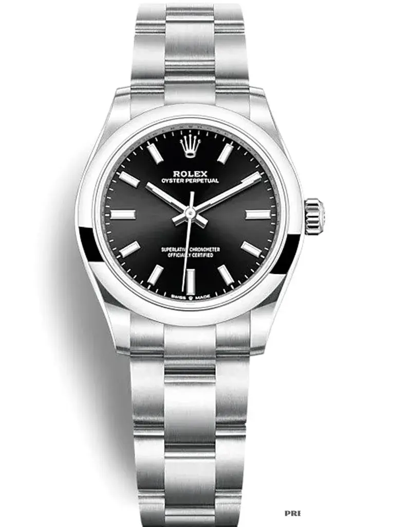 Oyster Perpetual 277200 japanese automatic replica 31mm — dial close-up