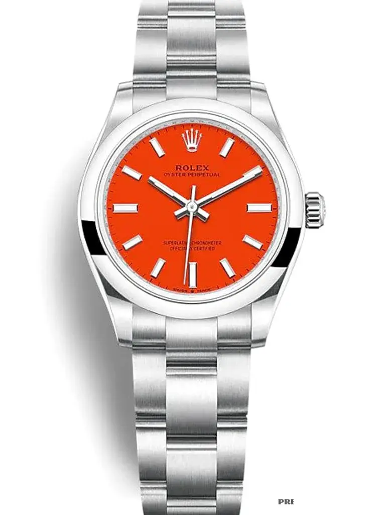 Oyster Perpetual 277200 japanese automatic replica 31mm — dial close-up