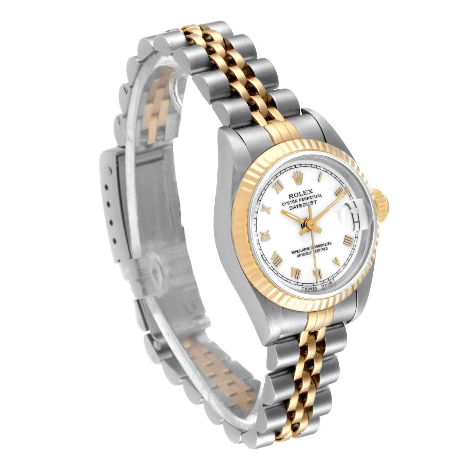 Rolex Lady-Datejust 69173 miyota replica — side profile