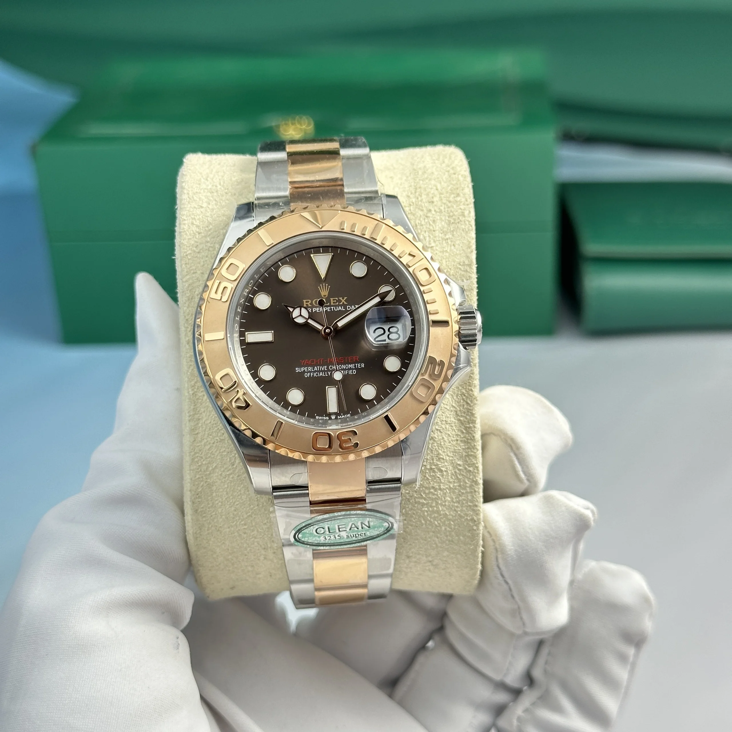 Rolex Yacht-Master 126621 miyota replica 40mm — wrist shot