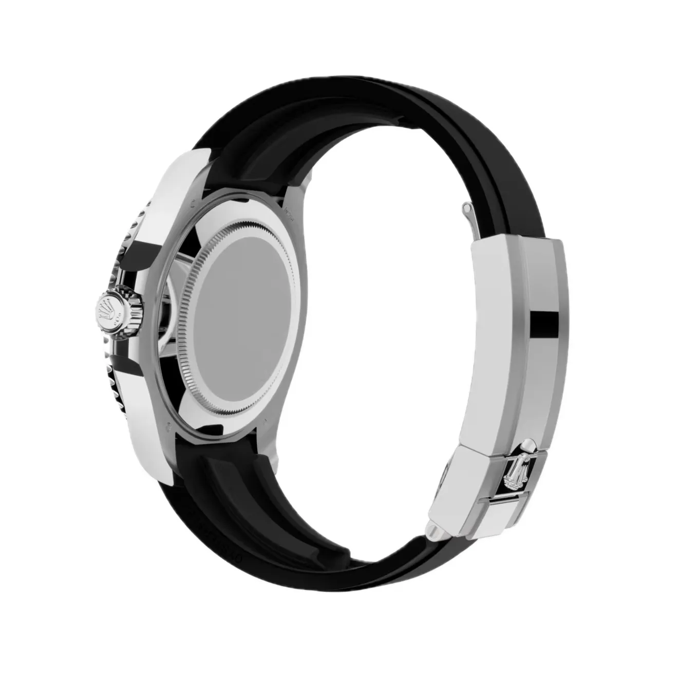 Yacht-Master 226659 rolex copy black dial — caseback detail