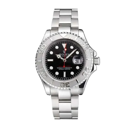 Yacht-Master 116622 rolex copy black dial — caseback detail
