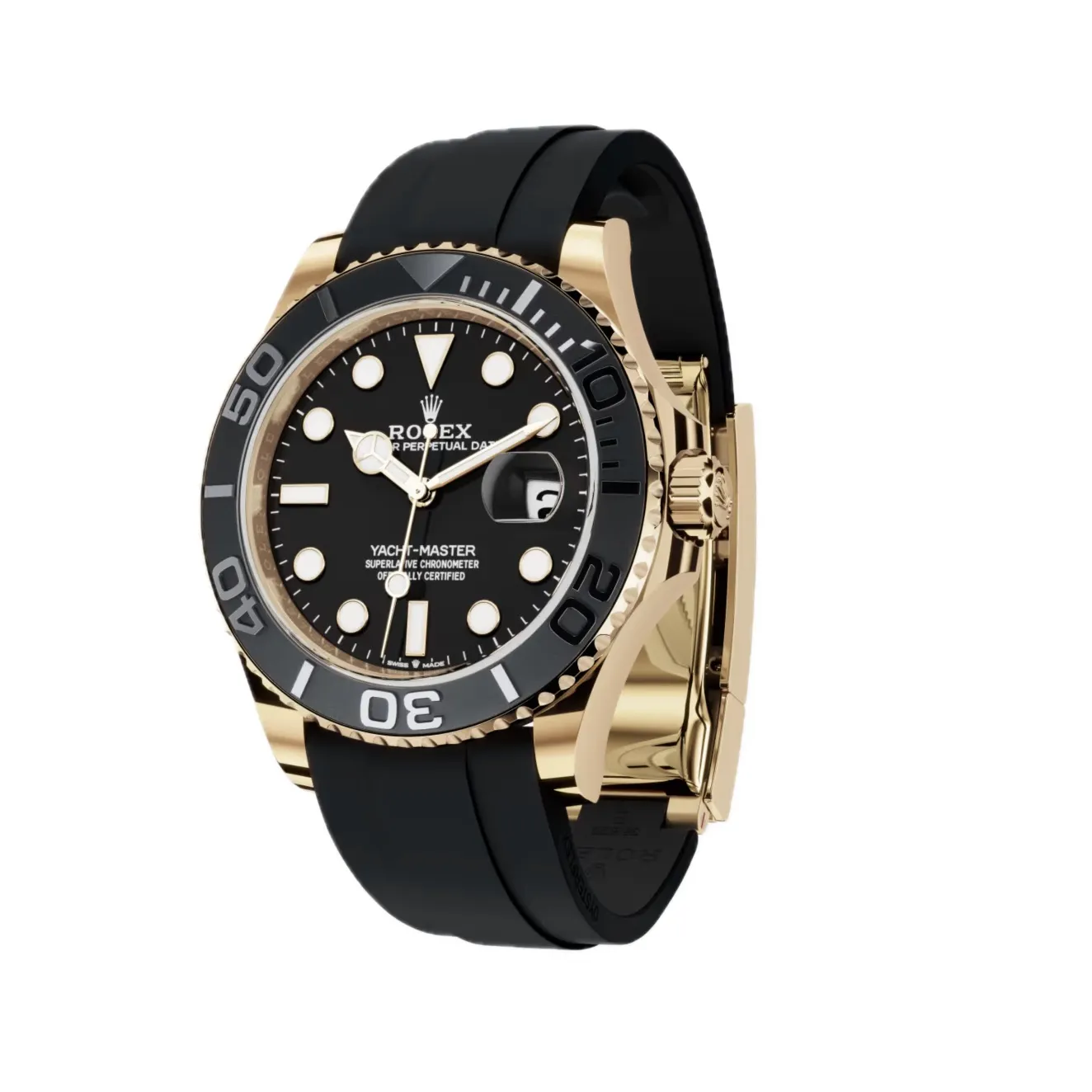 Rolex Yacht-Master 226658 replica 42mm — dial close-up