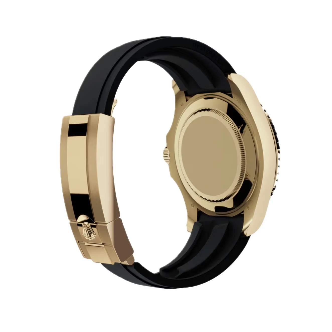 Yacht-Master 226658 japanese automatic replica black dial — bezel macro