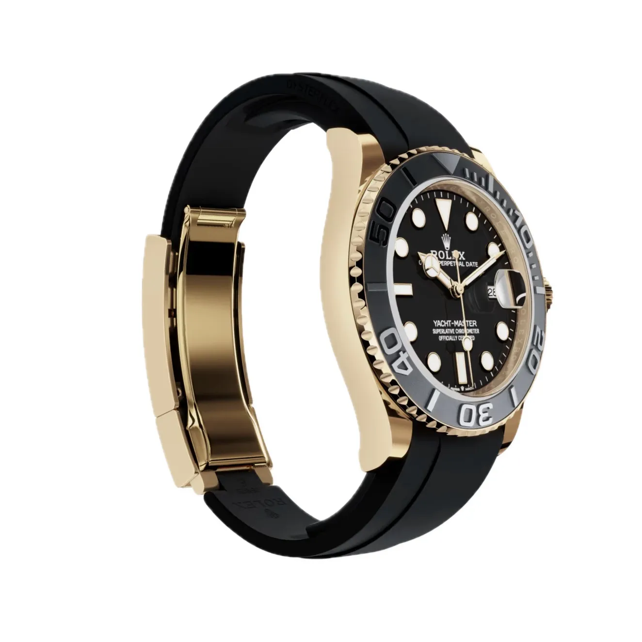 Yacht-Master 226658 rolex replica — lume shot