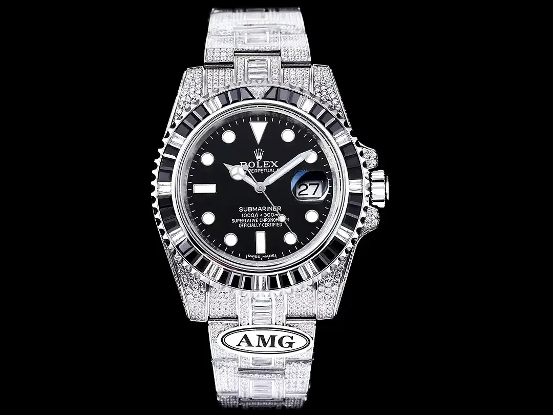 Rolex Submariner 116610LN miyota replica 40mm — dial close-up