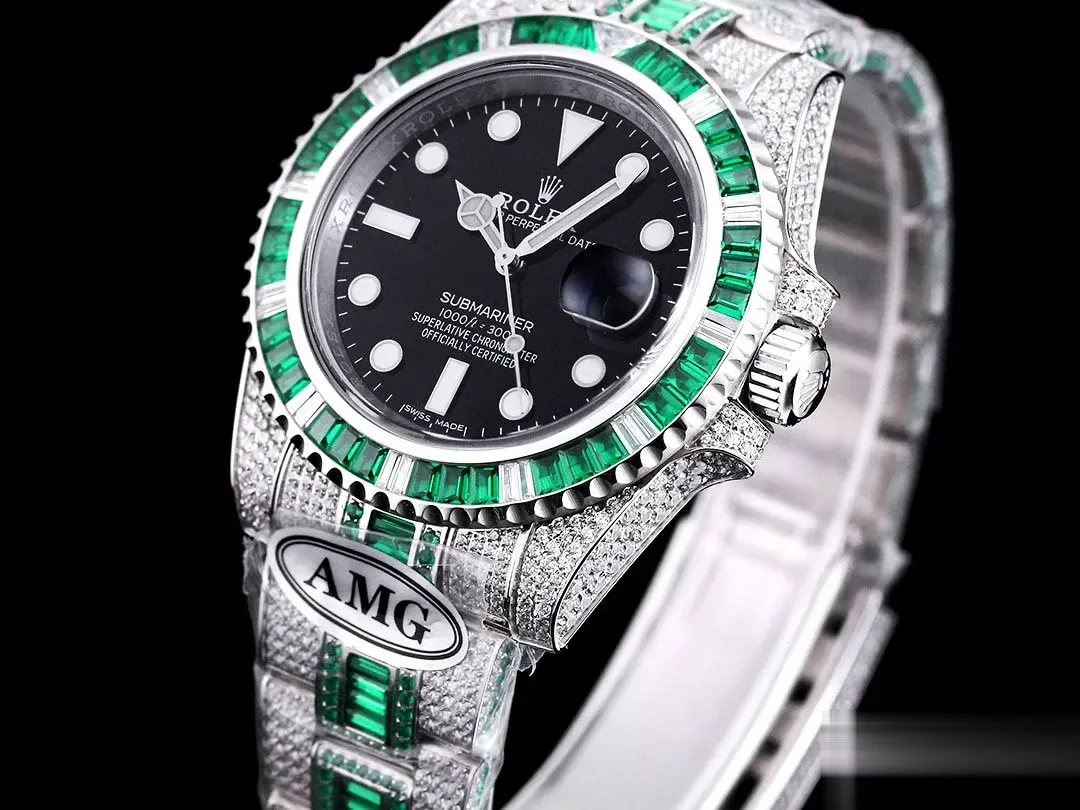 Submariner 116610LV japanese automatic replica — side profile