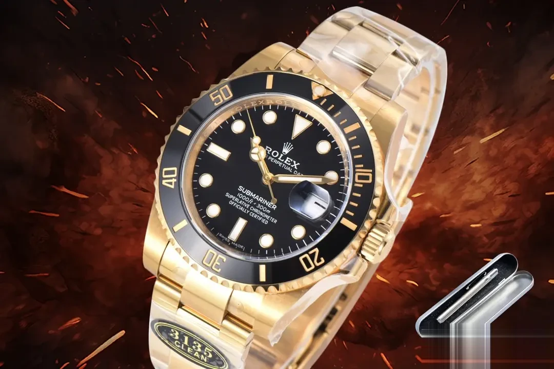 Submariner 116618LN japanese automatic replica — side profile